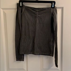 Long Sleeve off the shoulder shirt